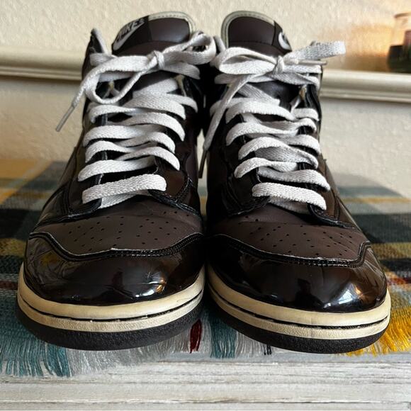 Nike Dunk Mens High Premium Brown Casual Sneaker Mens Shoes Size 8 Sporty Y2K - Picture 4 of 16